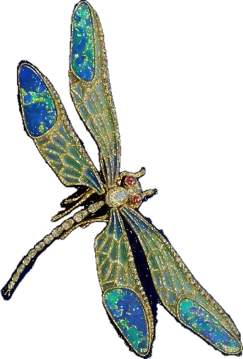 blue dragonfly Sticker